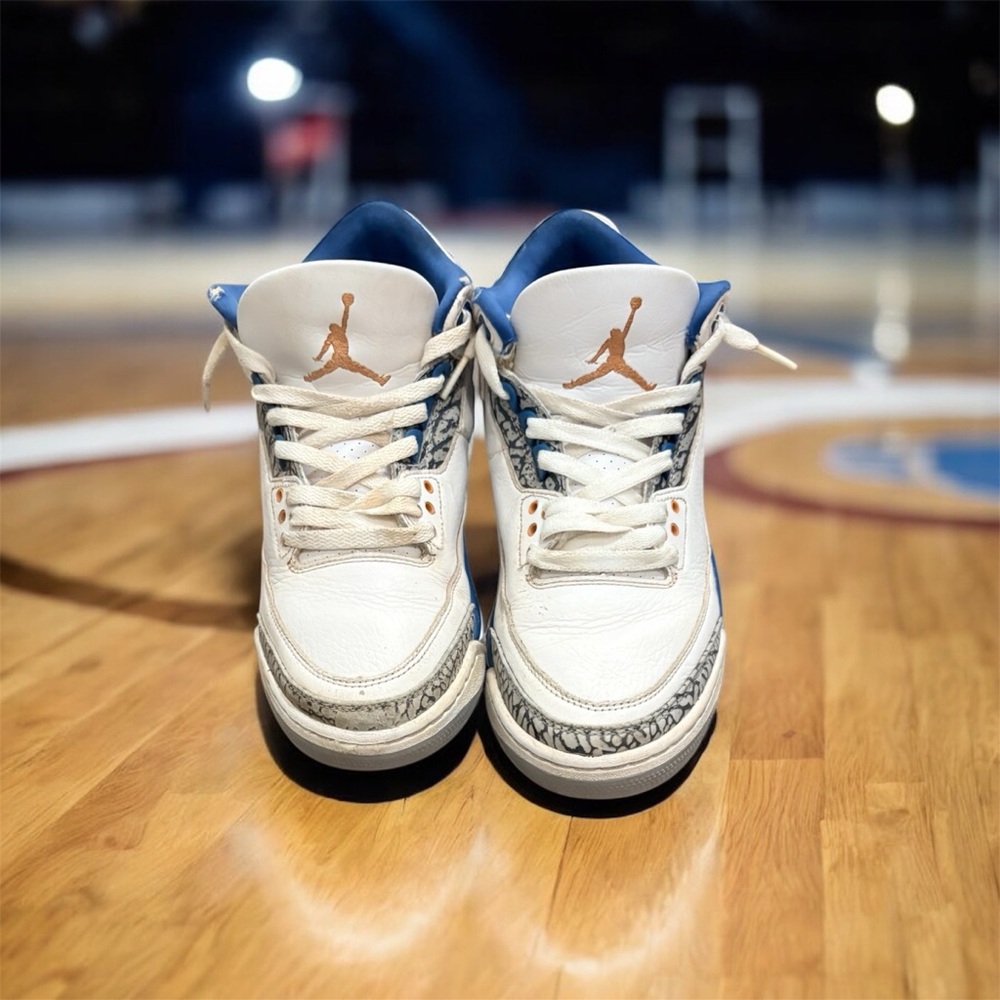 Jordan Sneakers White and Blue